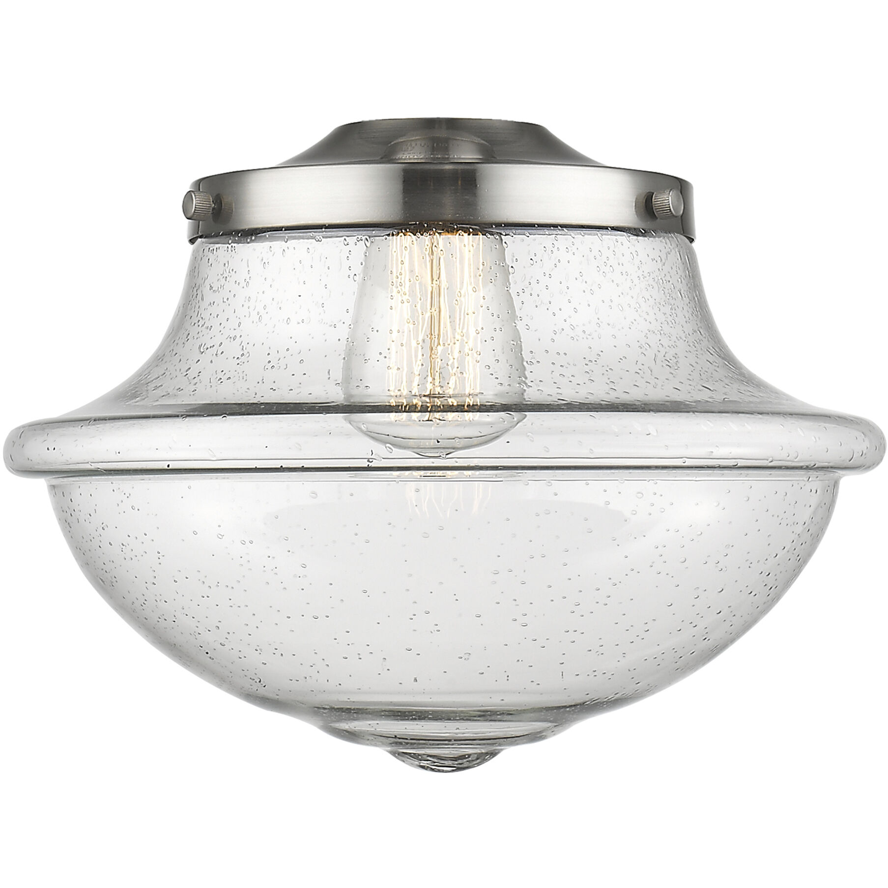 Franklin Restoration Oxford 1 Light 12 inch Polished Chrome Mini Pendant Ceiling Light in Incandescent, Seedy, Franklin Restoration